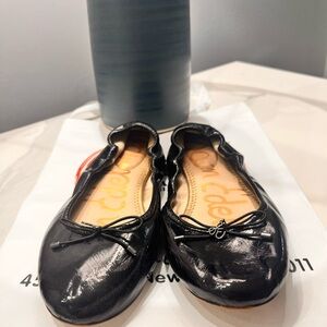 Sam Edelman Black Patent flats